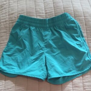 Girls Columbia Teal Shorts